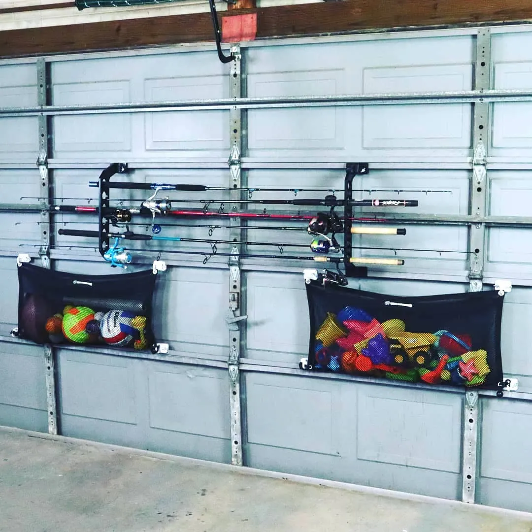 Garage Door Storage Bag | Cobra Racks | Hanging Garage Gear Web