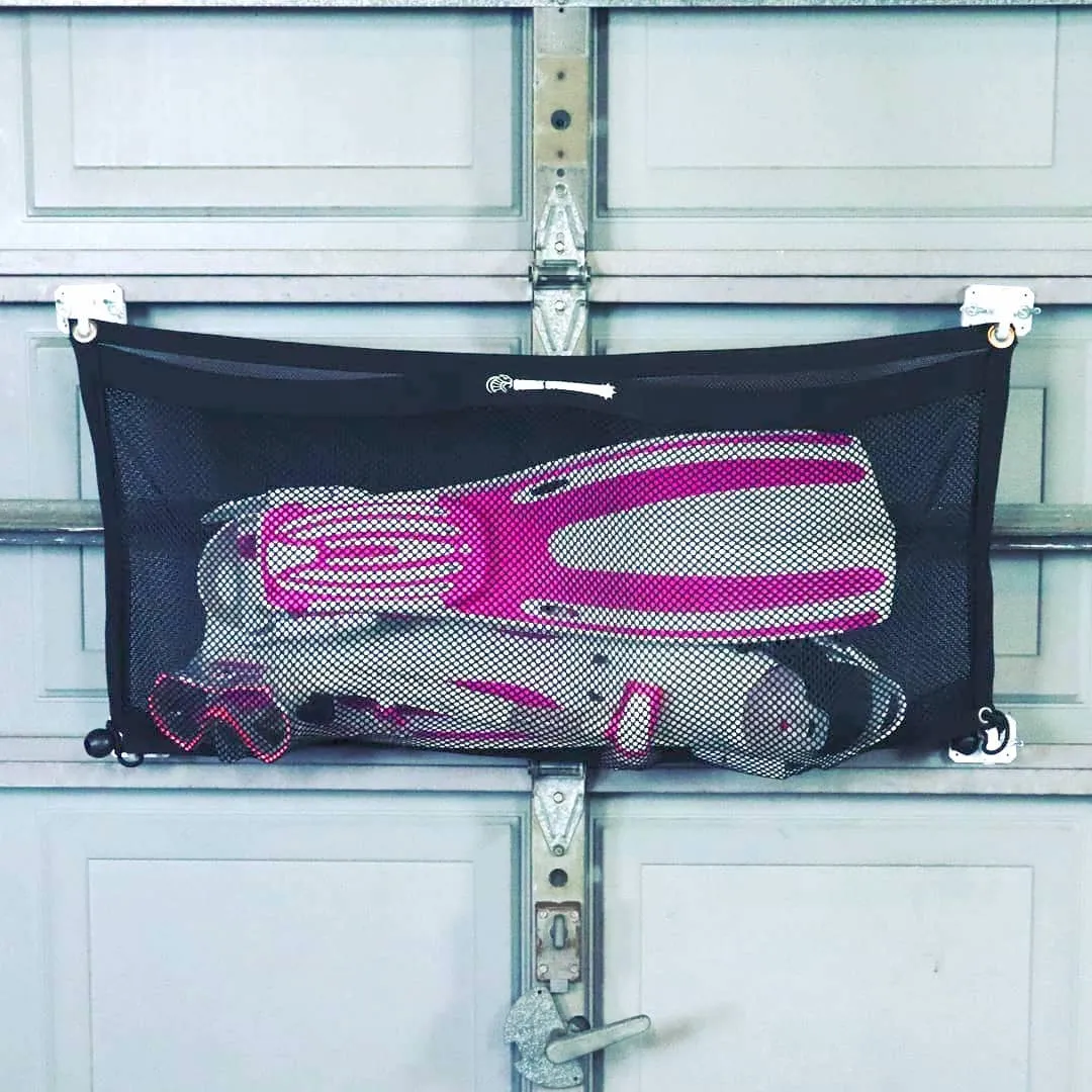 Garage Door Storage Bag | Cobra Racks | Hanging Garage Gear Web
