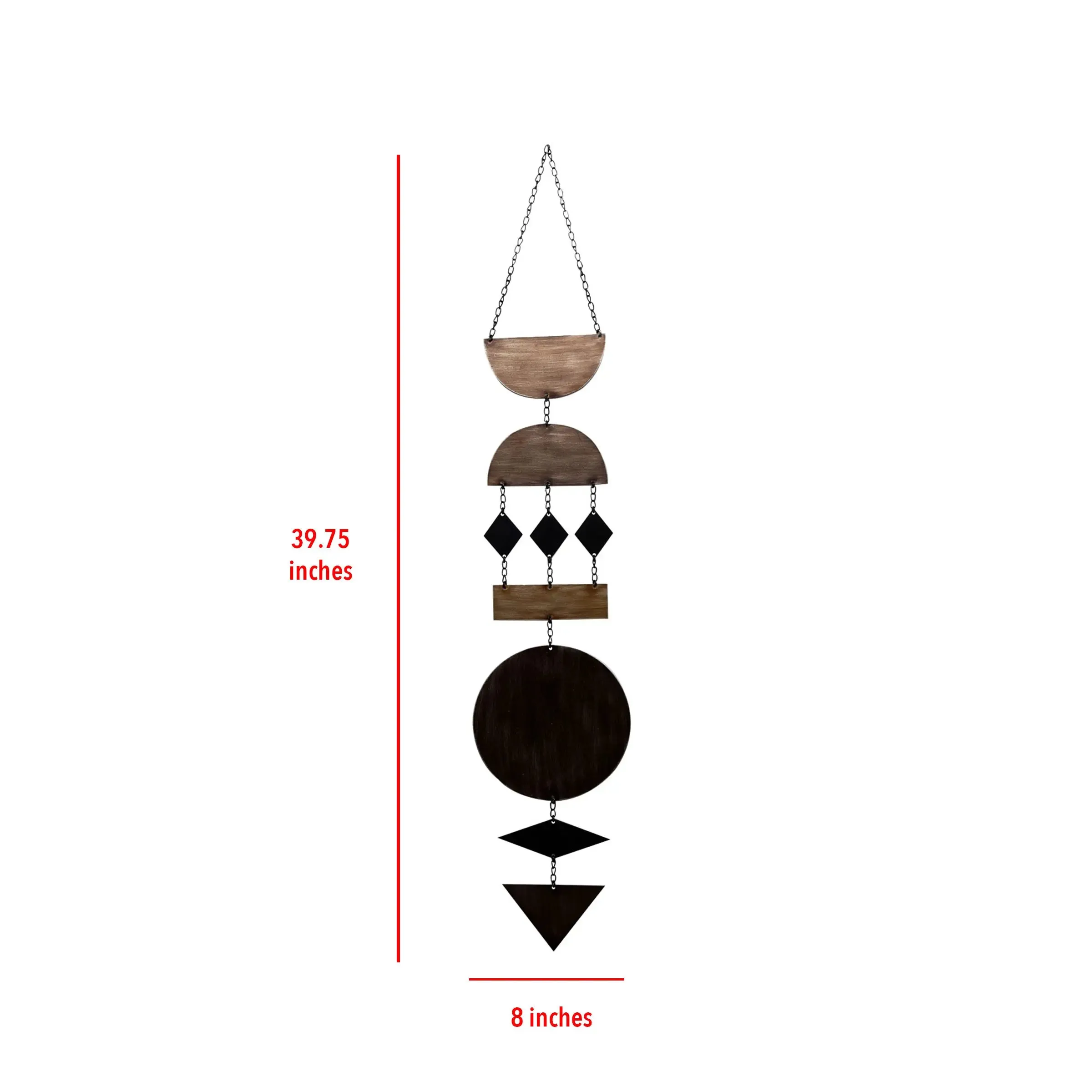 Geo Brass Wall Hanging