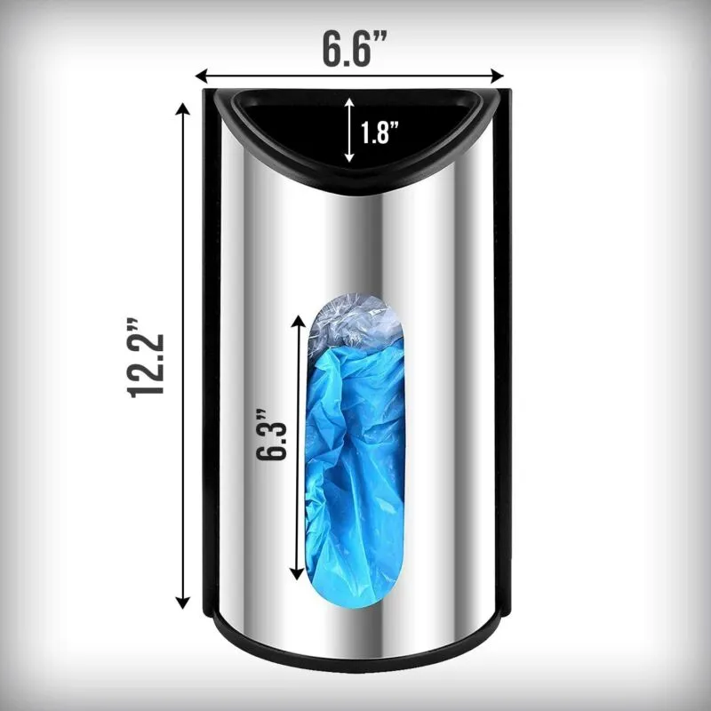 Grocery Plastic Bag Holder And Dispenser For Plastic Bags