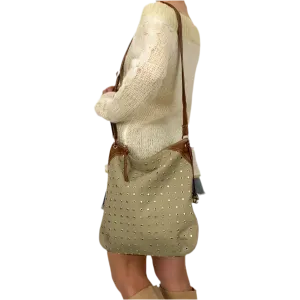 Grommet Studded Bag