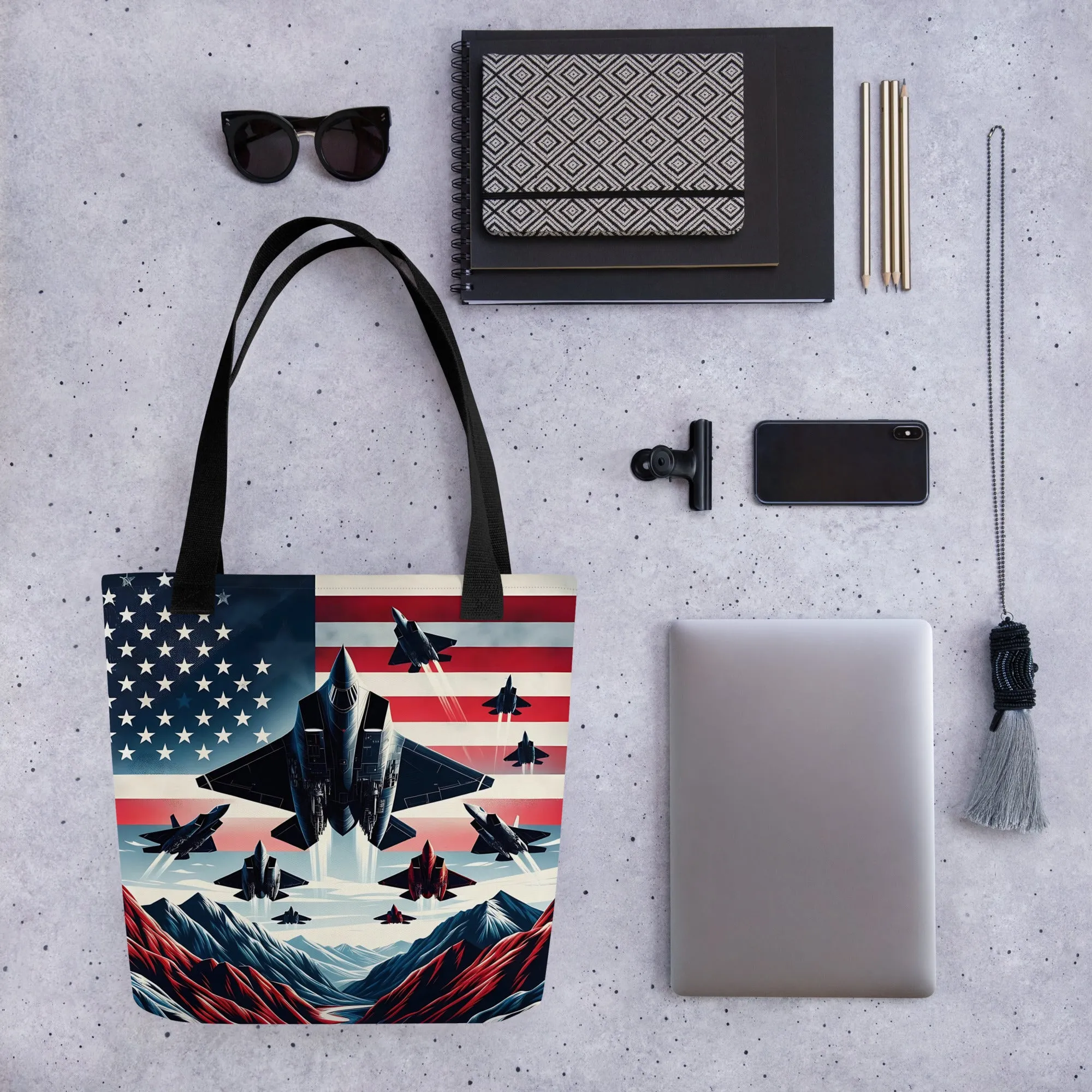 Guardians Of The Sky II Tote Bag