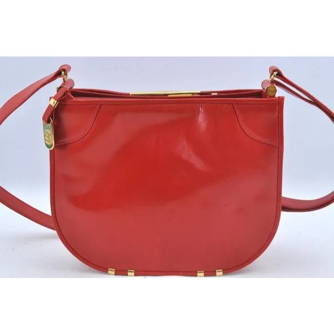 Gucci True Red Micro Guccissima Leather Bucket Bag