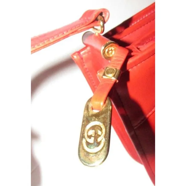 Gucci True Red Micro Guccissima Leather Bucket Bag