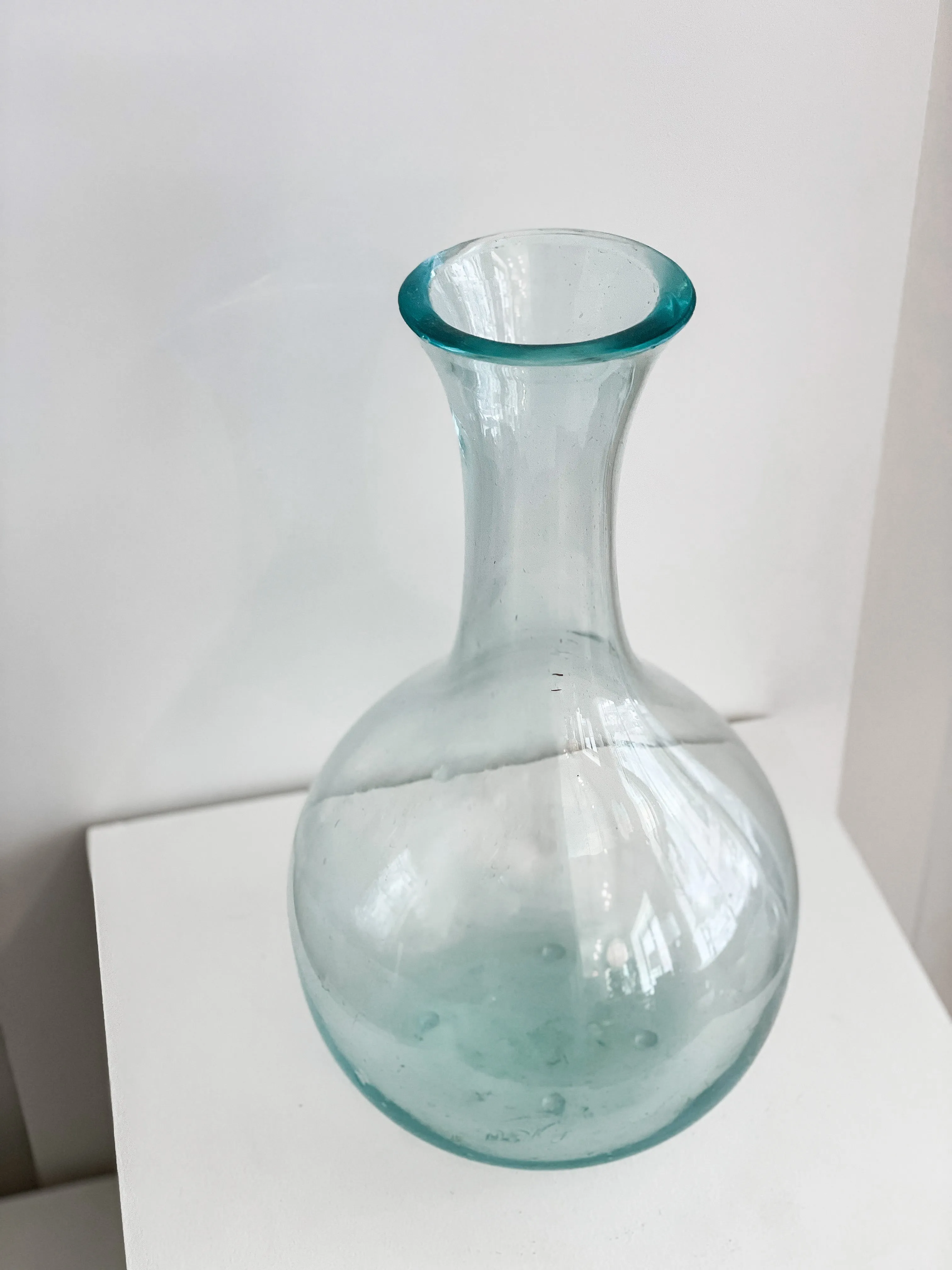 Hand Blown Glass Vase