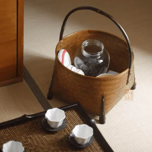 Handcrafted Bamboo Weaving Basket