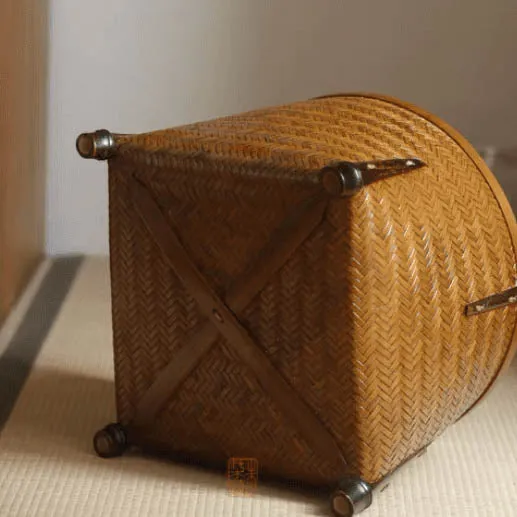 Handcrafted Bamboo Weaving Basket