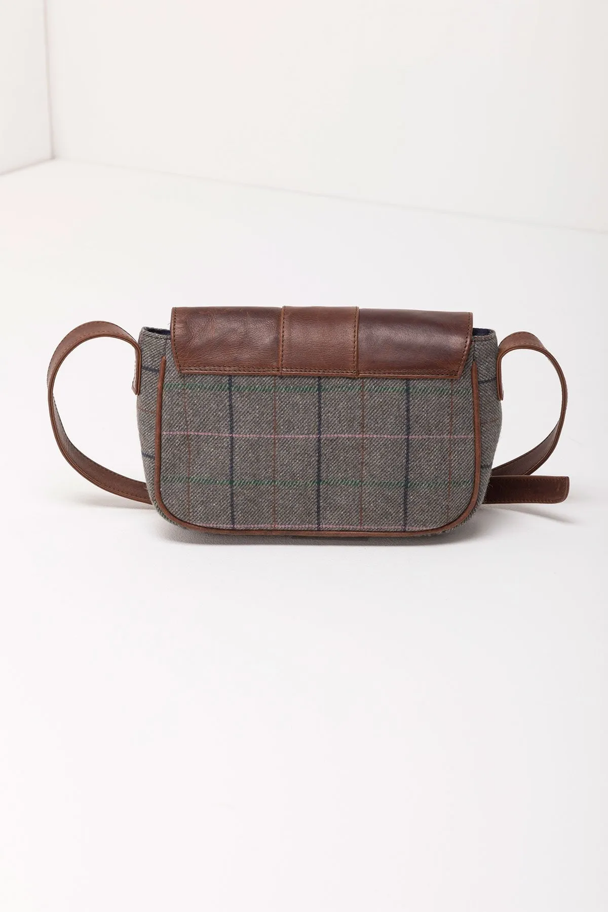 Heather Tweed Shoulder Bag