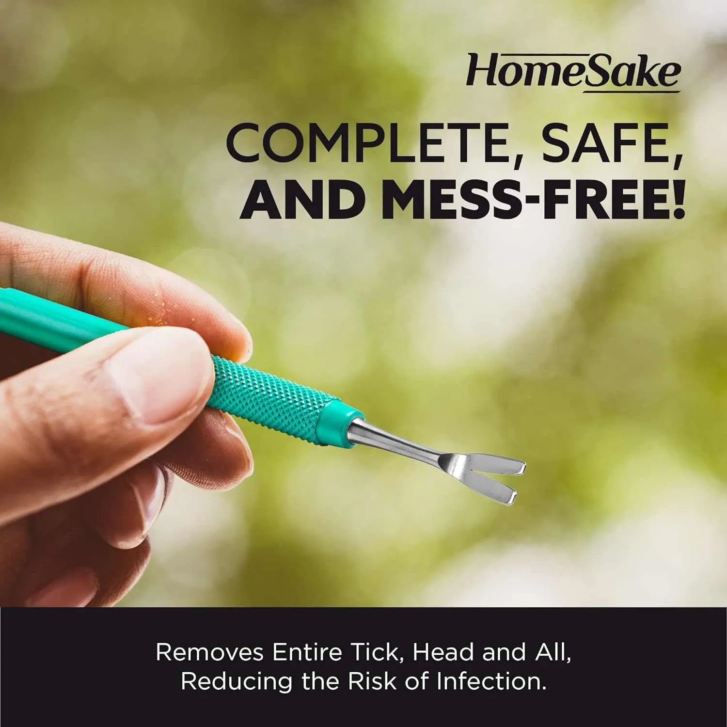 Home Sake Tick Remover Tool and Tweezer Set