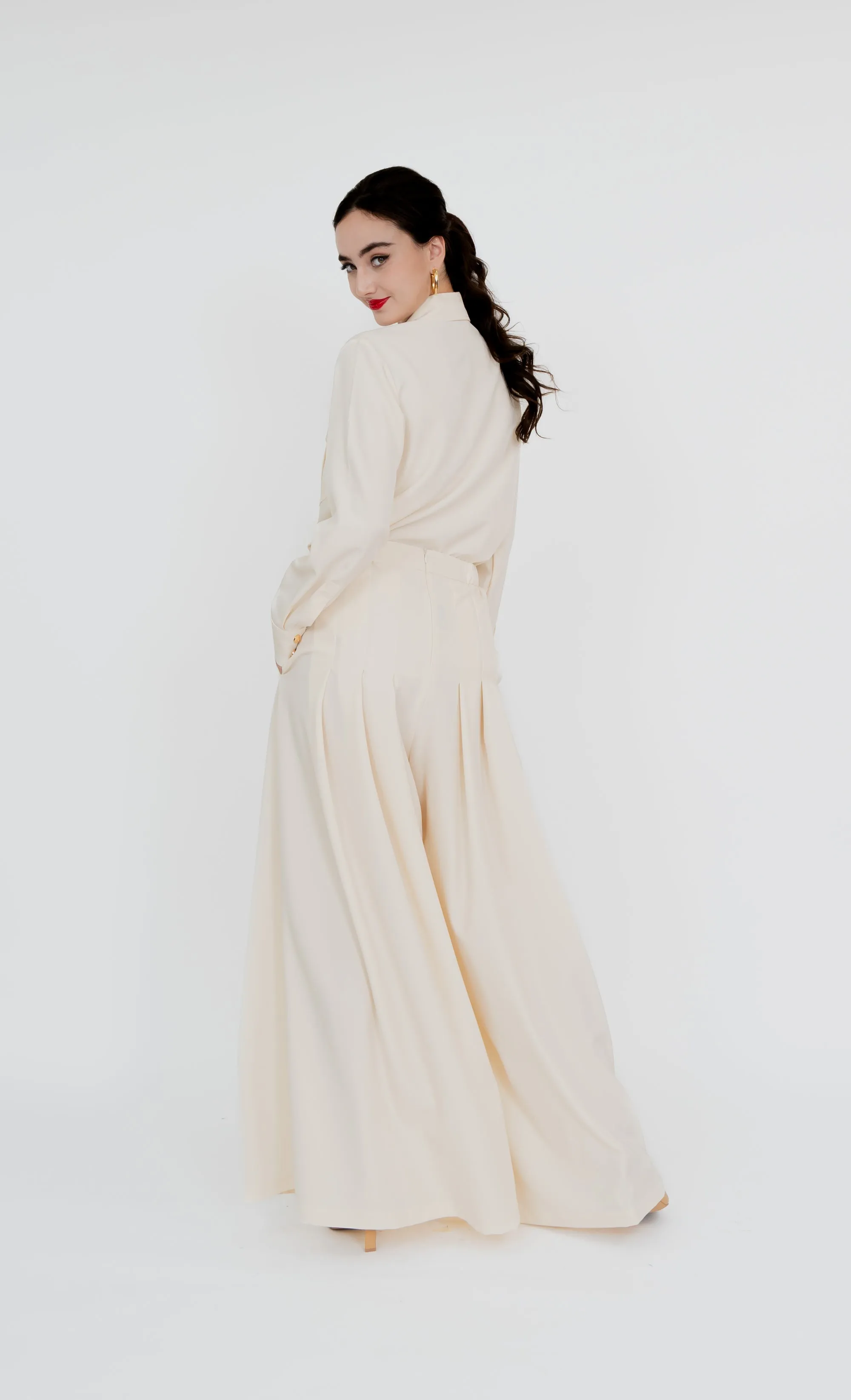 Imbi Shirt in Lucent White