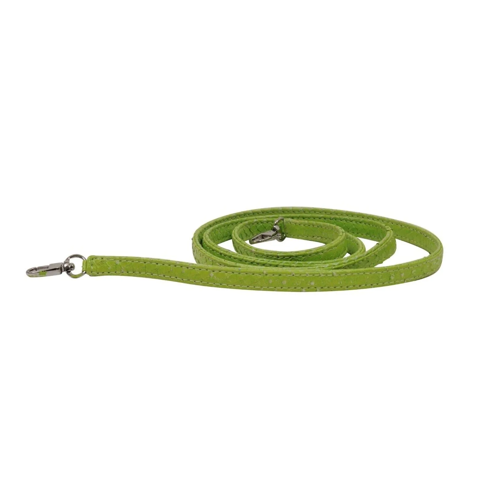 Itsy Bitsy Mini Bag Neon Green Python Leather Crossbody Purse