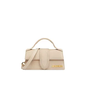 Jacquemus Le Bambino in Dark Beige Suede