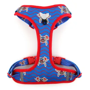 Jibaro Vejigante Mask Dog Harness | Perrandeo Jibaro Pawtriotico Collection