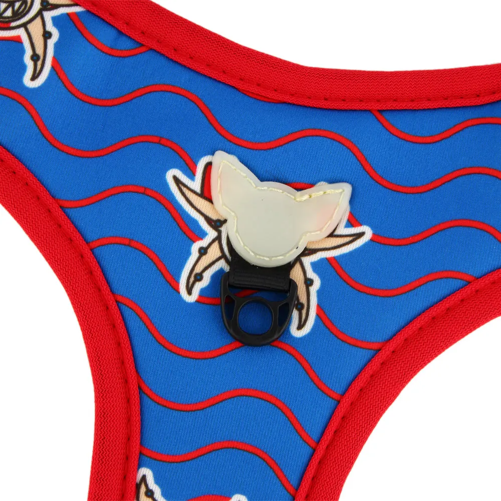 Jibaro Vejigante Mask Dog Harness | Perrandeo Jibaro Pawtriotico Collection