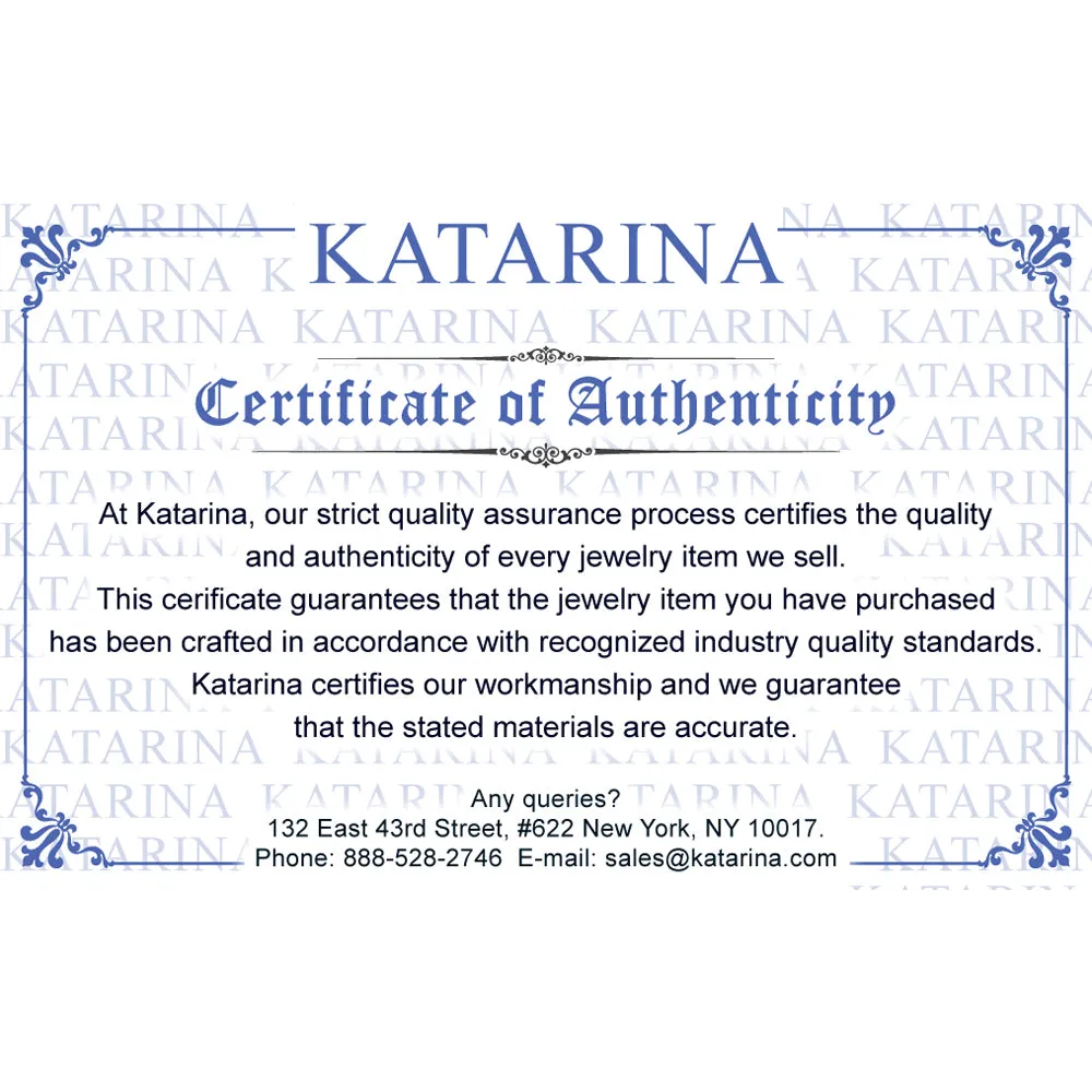 KATARINA Channel Set Diamond Wedding Band (1 cttw)