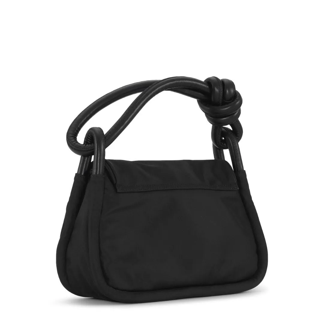 Knot Flap Over Bag (Black)