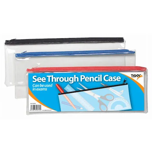 Large Exam Case - Assorted Colours Storage Box for Exams and Documents