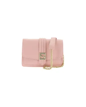 Leather shoulder bag SILVIAN