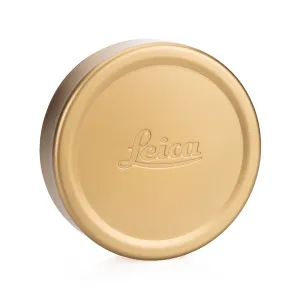 Leica Q Lens Cap E49, Brass, Blasted Finish