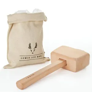 Lewis Professional Grade Ice Bag and Mallet