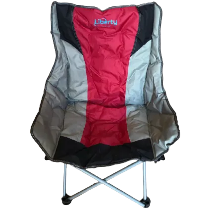 Liberty Comfort Camping Chair - Red