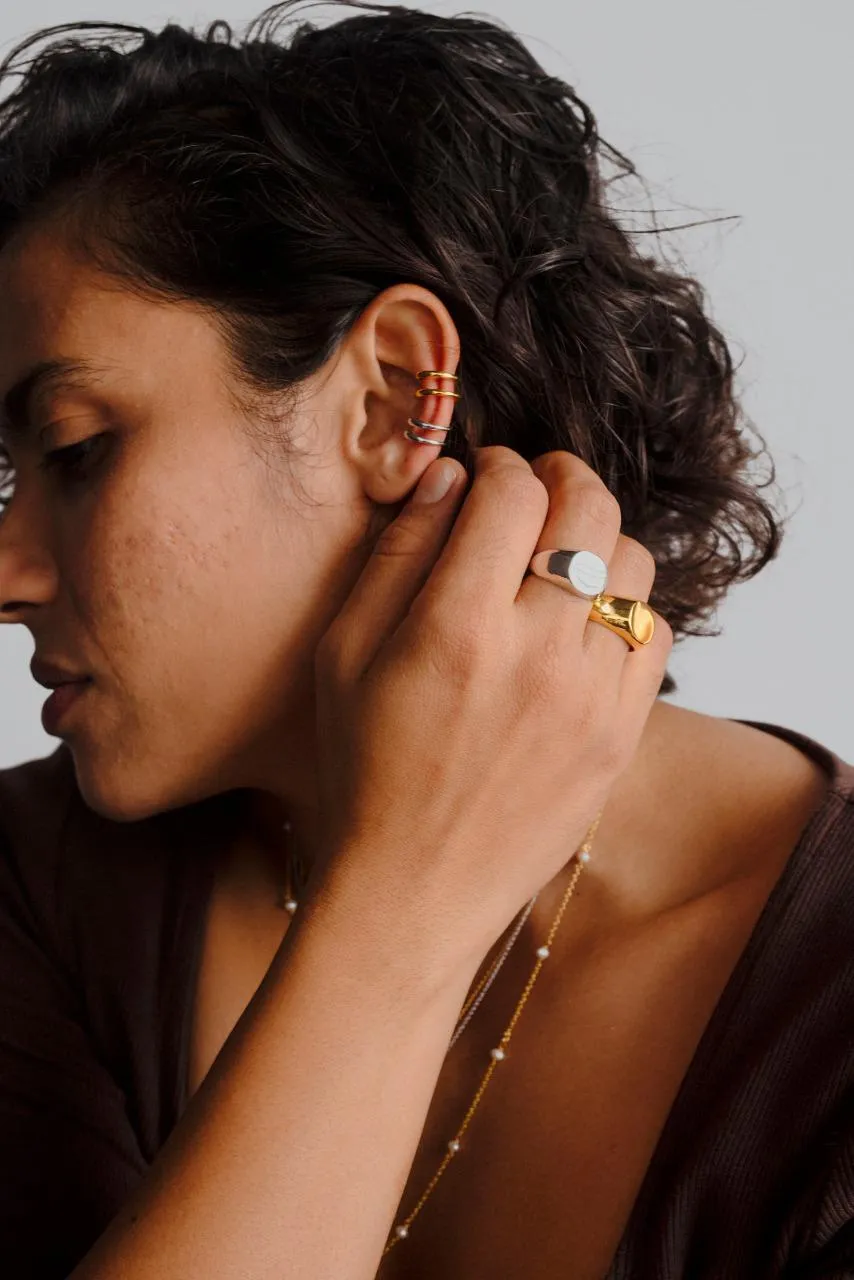 Louise Ear Cuffs | 18kt Solid Gold