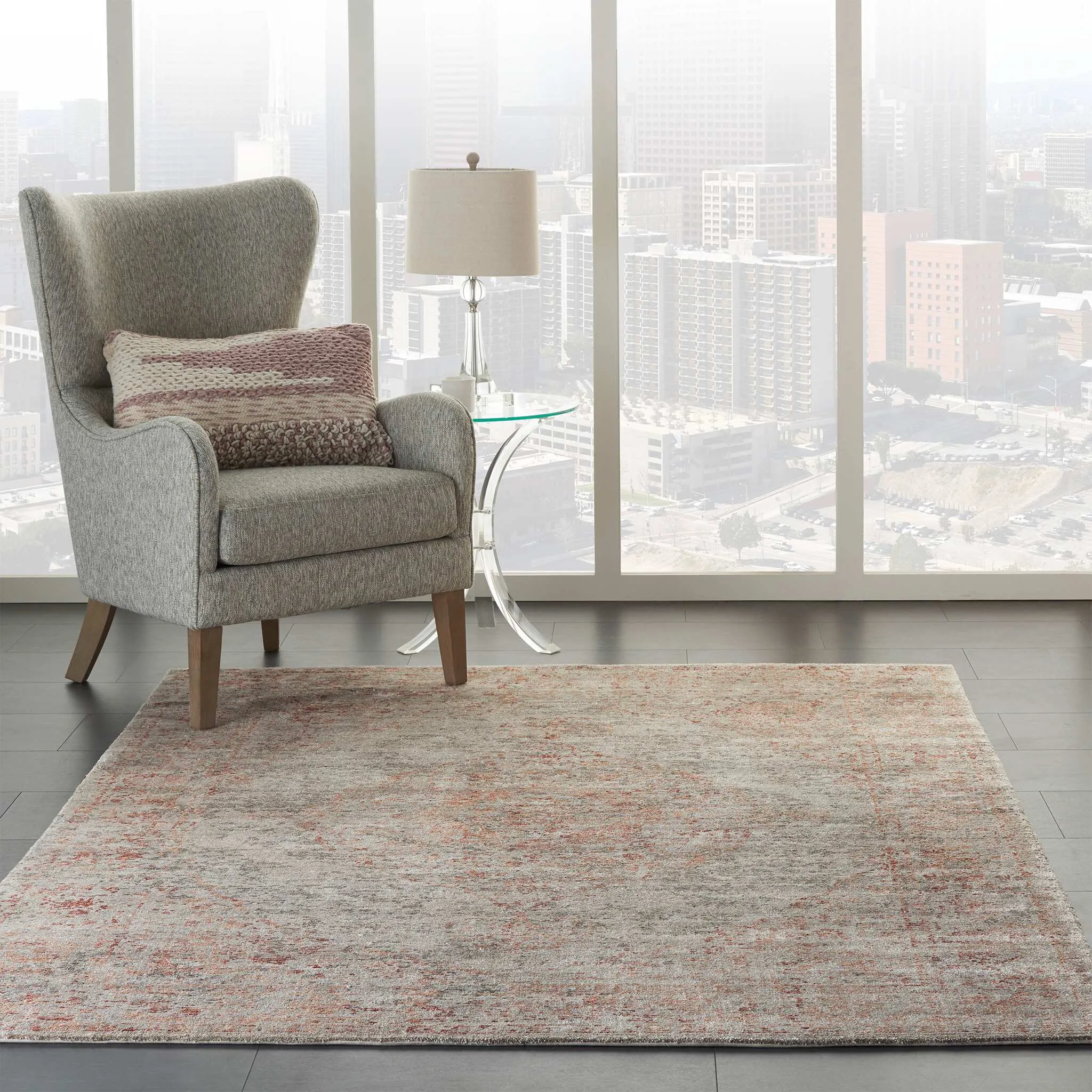Lucent LCN07 Vintage Inspired Rug