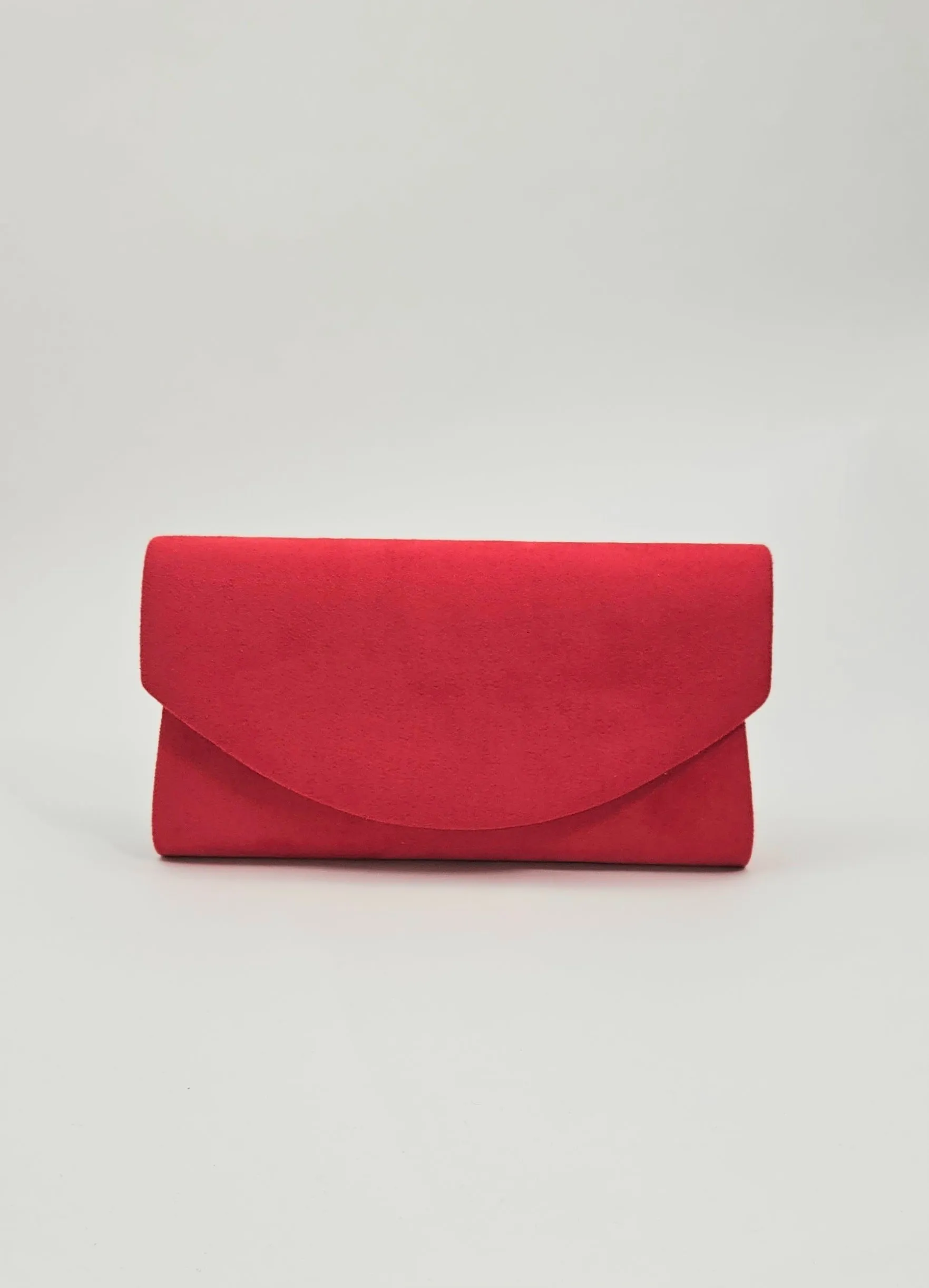 MADDIE SUEDE CLUTCH (VARIOUS COLOURS)