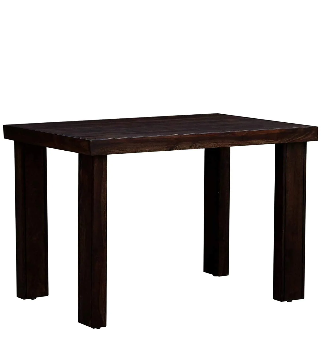 Mahimart And Handicrafts Furniture World Square Dining Table with 4 Chairs (4 Seater - 4, Warm Chestnut Finish)