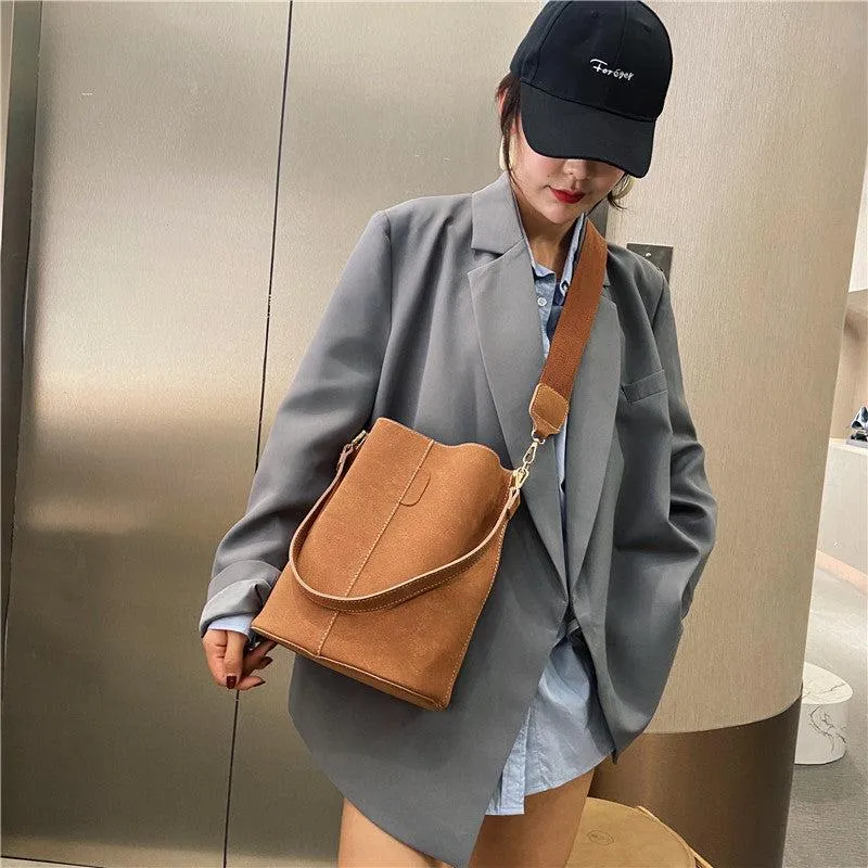 MAYTRENDS  - Crossbody Bucket Bag