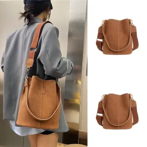 MAYTRENDS  - Crossbody Bucket Bag