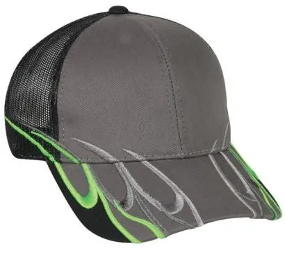 Mesh Back Cap with Wave Design