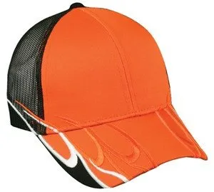 Mesh Back Cap with Wave Design
