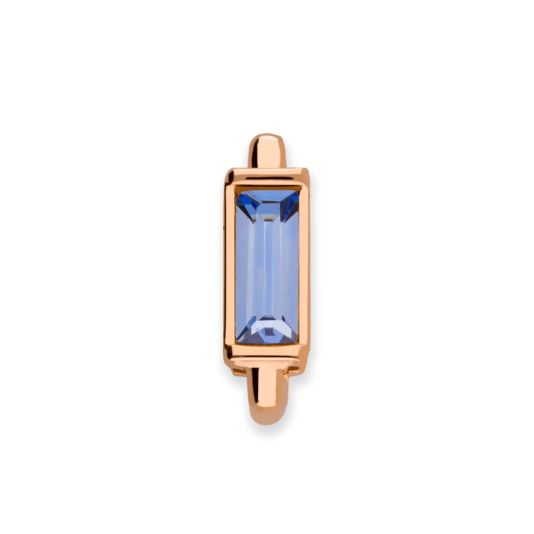 Mesh charm marine rosé gold