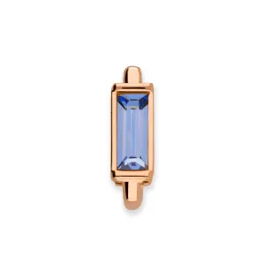 Mesh charm marine rosé gold