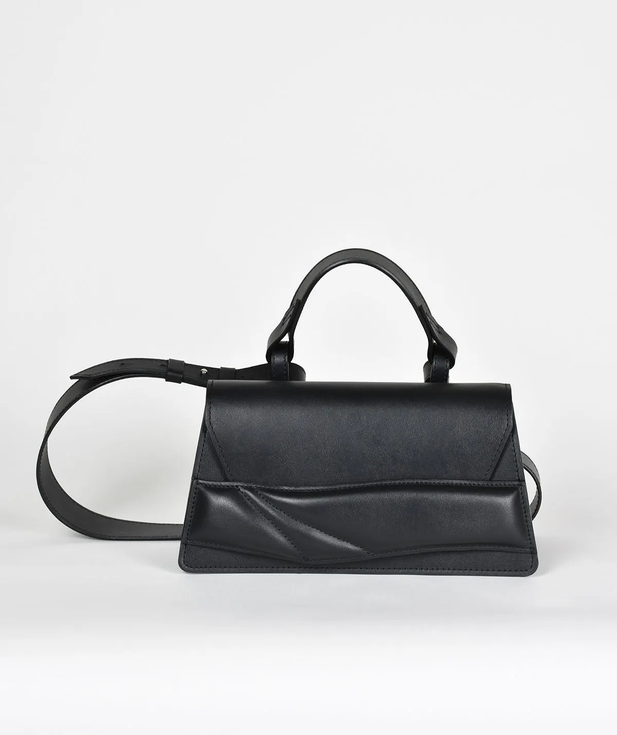 Mini Balance Bag Táska - Smooth Black - Personalization