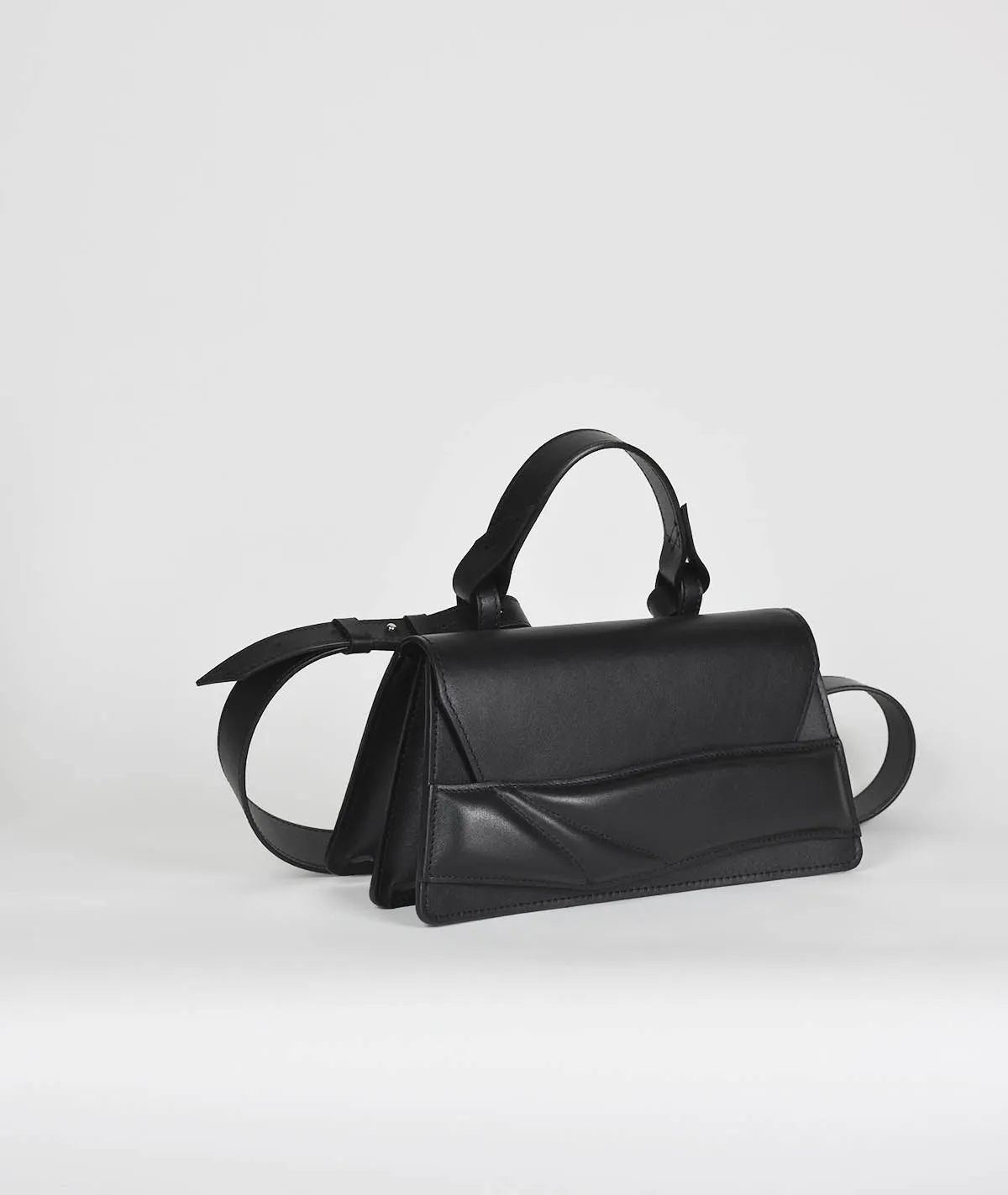 Mini Balance Bag Táska - Smooth Black - Personalization