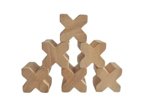 Mini X Blocks - set of 6