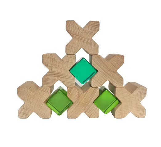 Mini X Blocks - set of 6