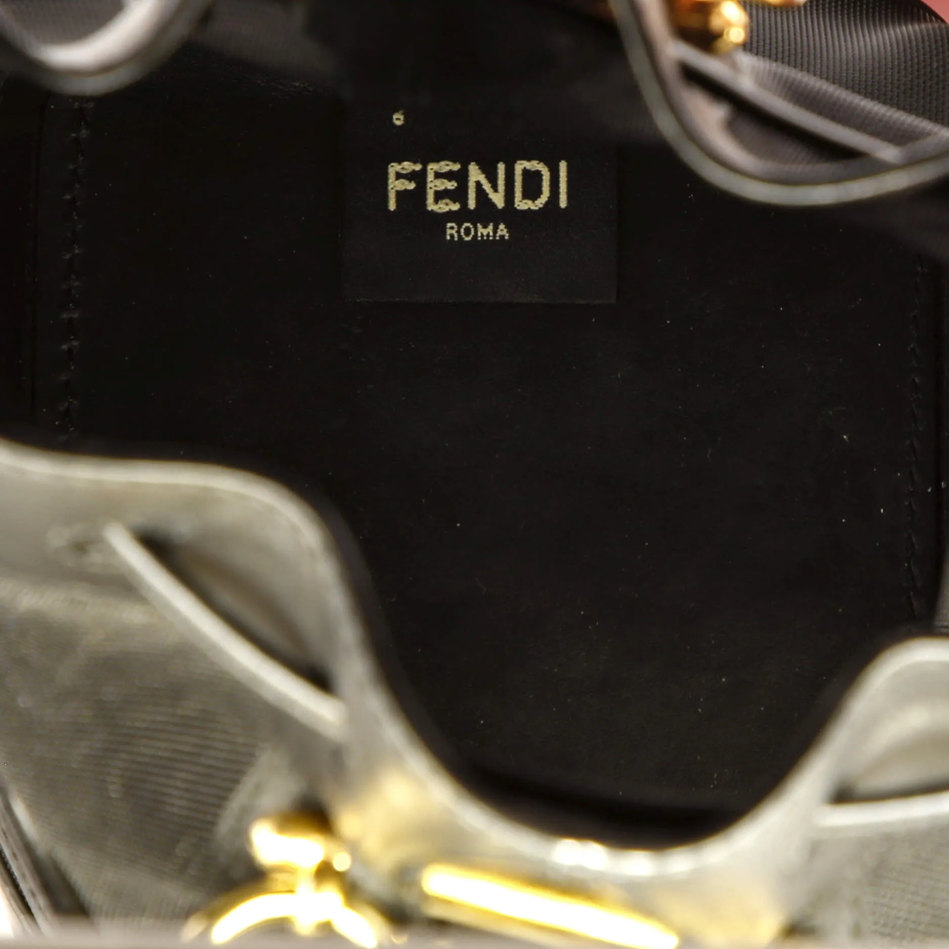 Mon Tresor Bucket Bag Mesh and Leather Mini