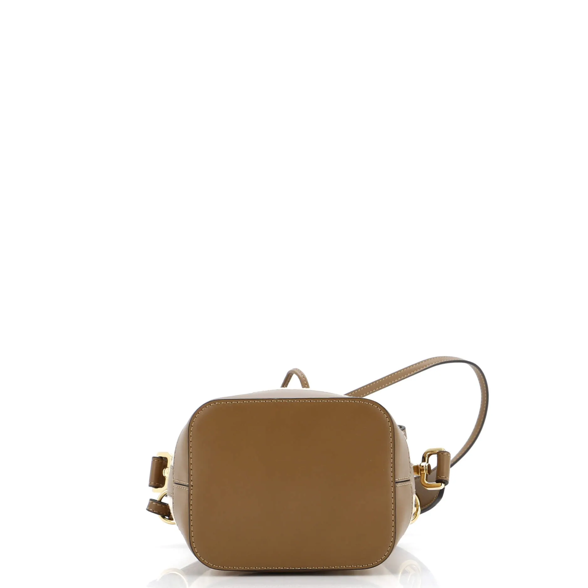 Mon Tresor Bucket Bag Zucca Wool with Leather Mini