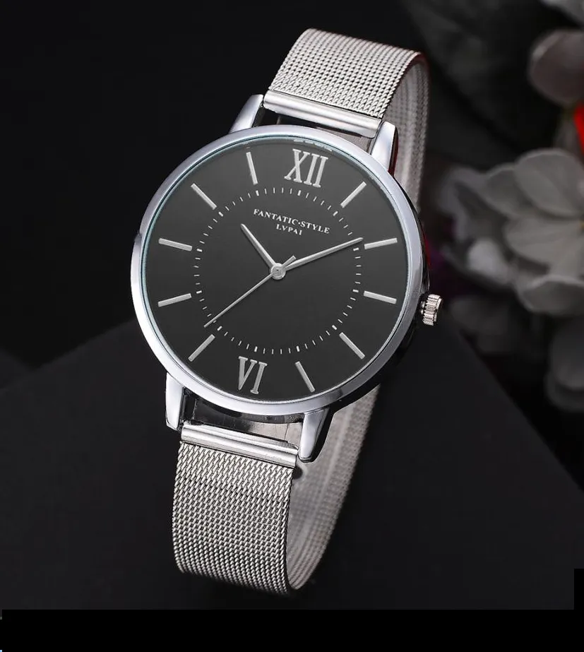 Most Luxurious Black and Mesh Band Watch for Woman