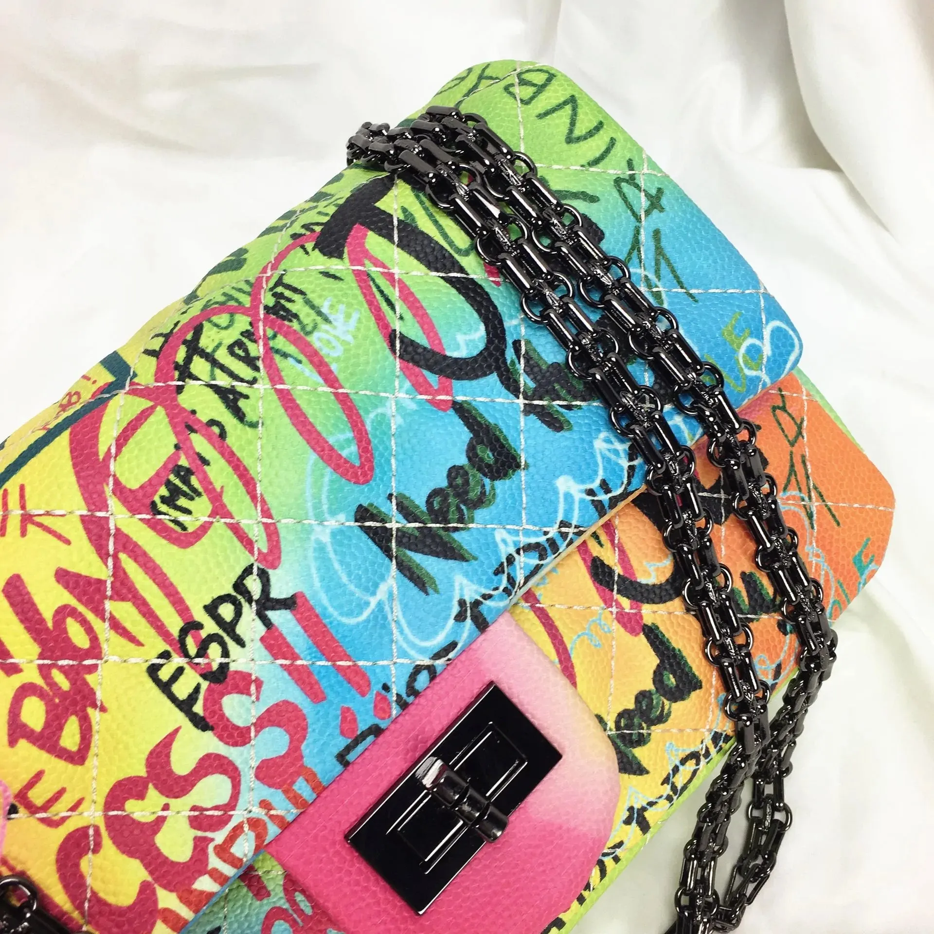 New Color Graffiti Shoulder Bag