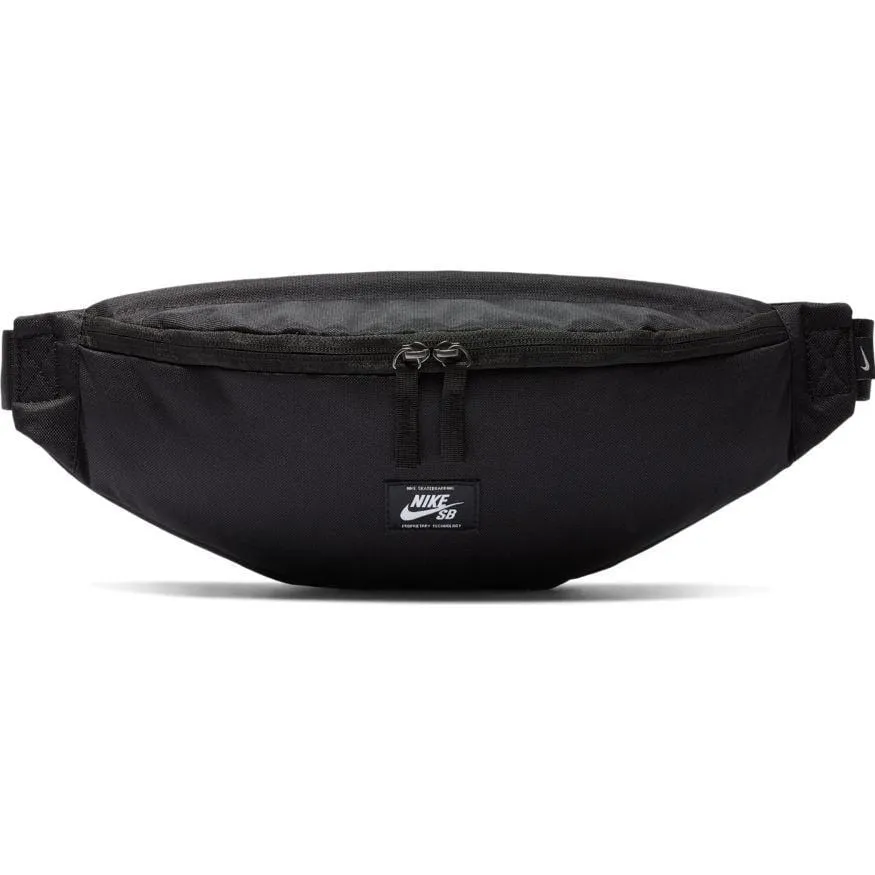 Nike SB Heritage Skate Hip Pack Bag Black White