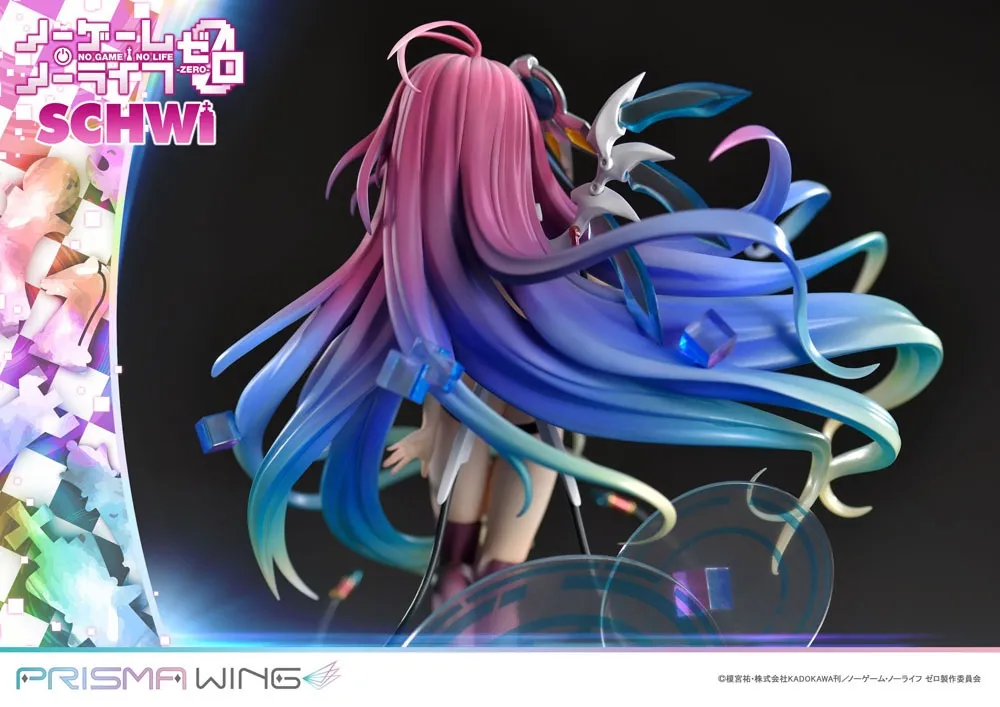 No Game No Life Prisma Wing PVC Statue 1/7 Schwi 26 Cm