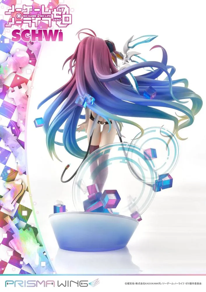 No Game No Life Prisma Wing PVC Statue 1/7 Schwi 26 Cm