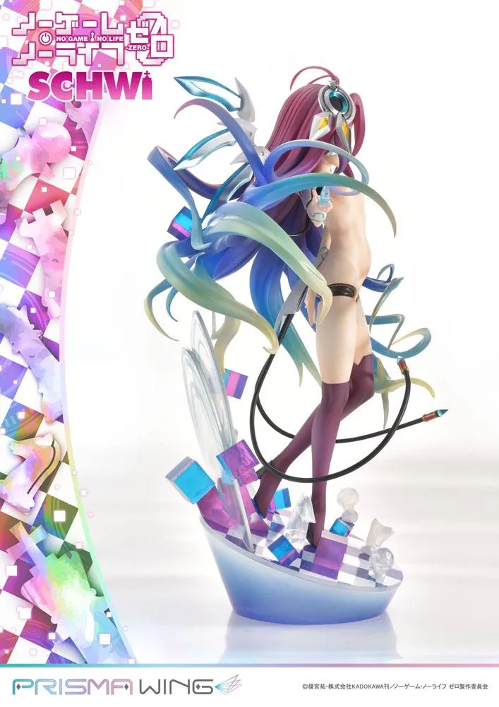 No Game No Life Prisma Wing PVC Statue 1/7 Schwi 26 Cm