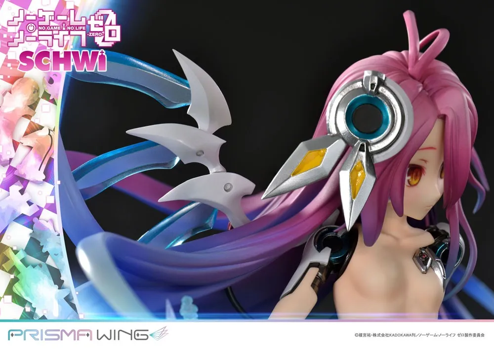 No Game No Life Prisma Wing PVC Statue 1/7 Schwi 26 Cm