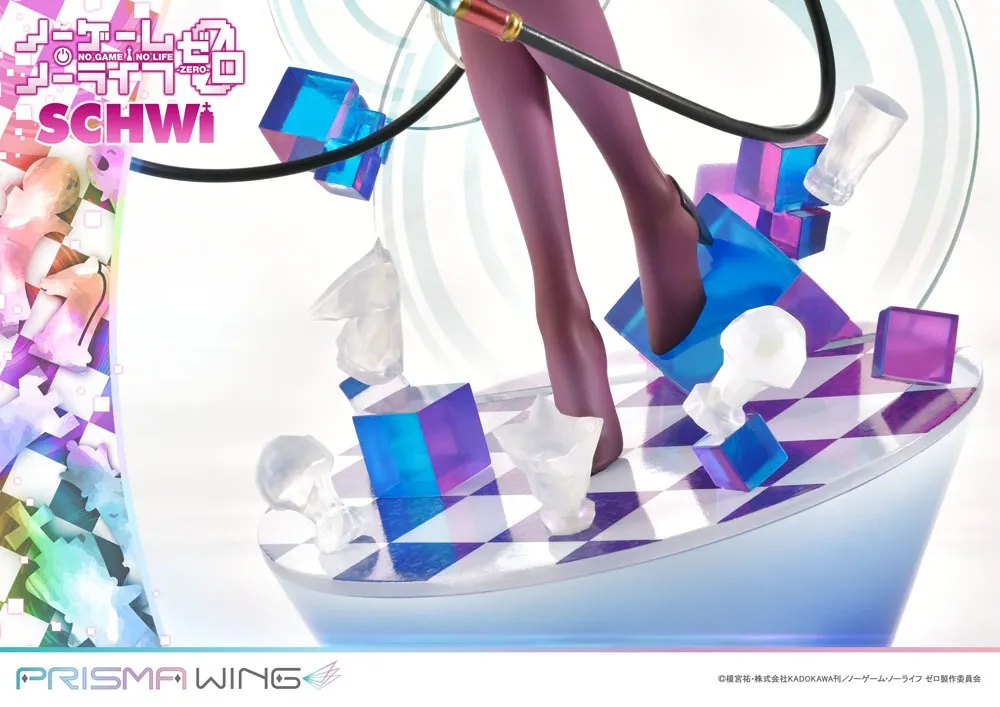 No Game No Life Prisma Wing PVC Statue 1/7 Schwi 26 Cm