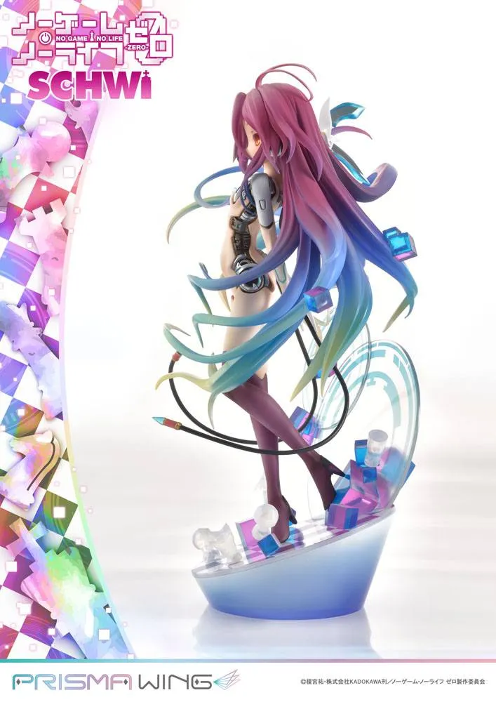 No Game No Life Prisma Wing PVC Statue 1/7 Schwi 26 Cm